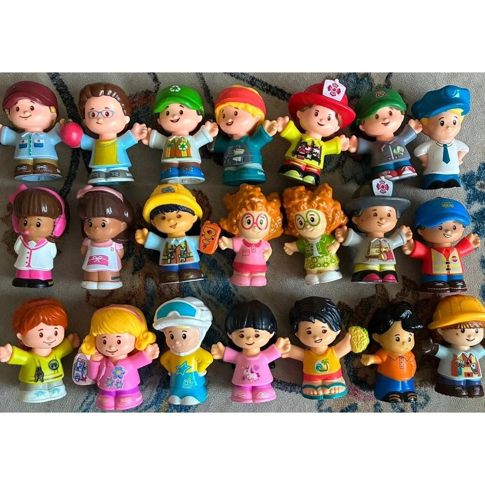 Fisher-Price Little People Figure Lot 21 Mixed Characters People